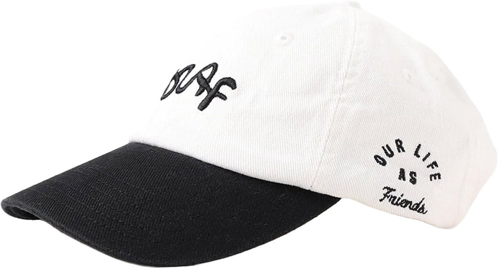 ØLÅF Olaf - Varsity cap - A240802 - Off white Wit