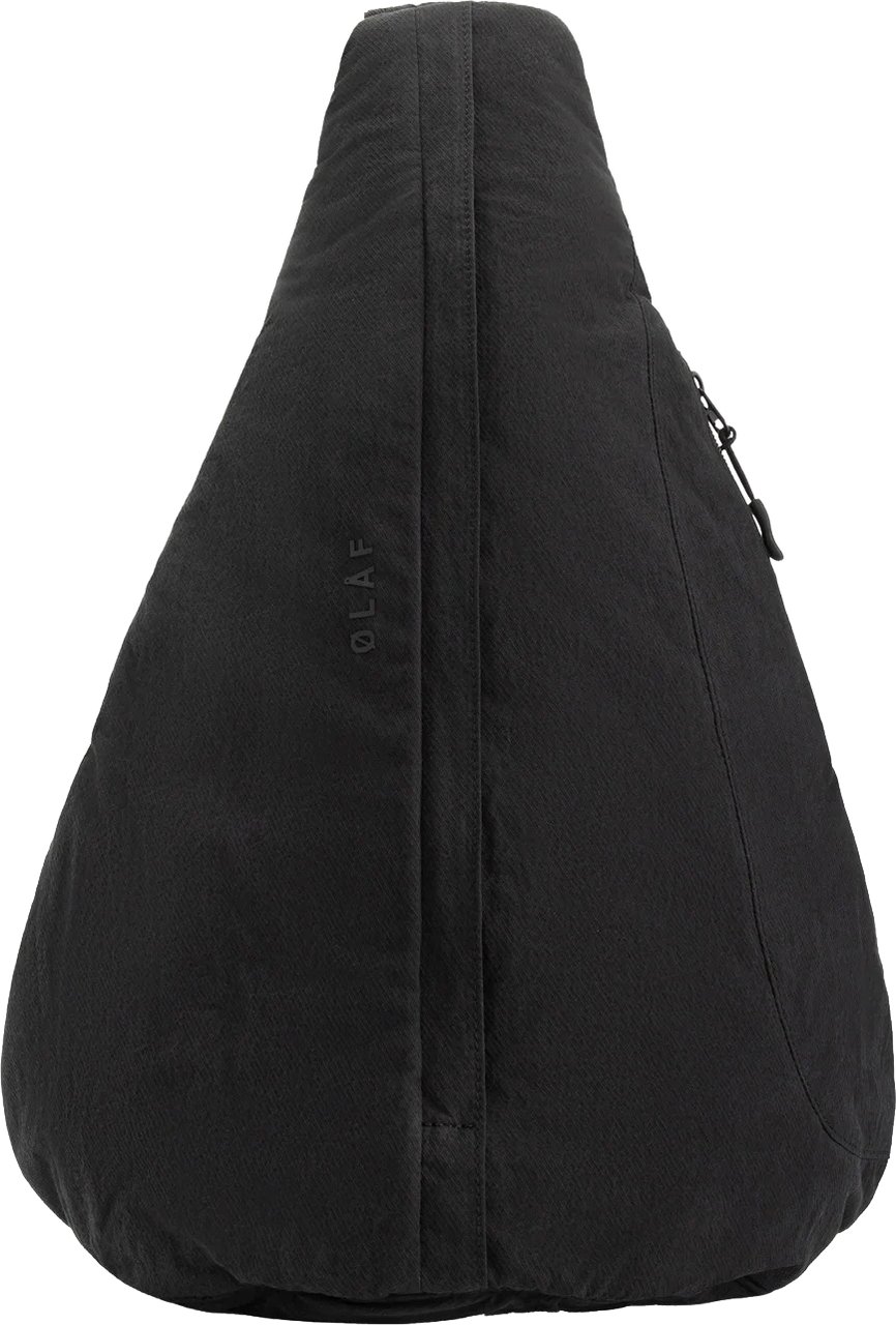 ØLÅF Olaf - Technical twill sling bag - A240821 - Black Zwart