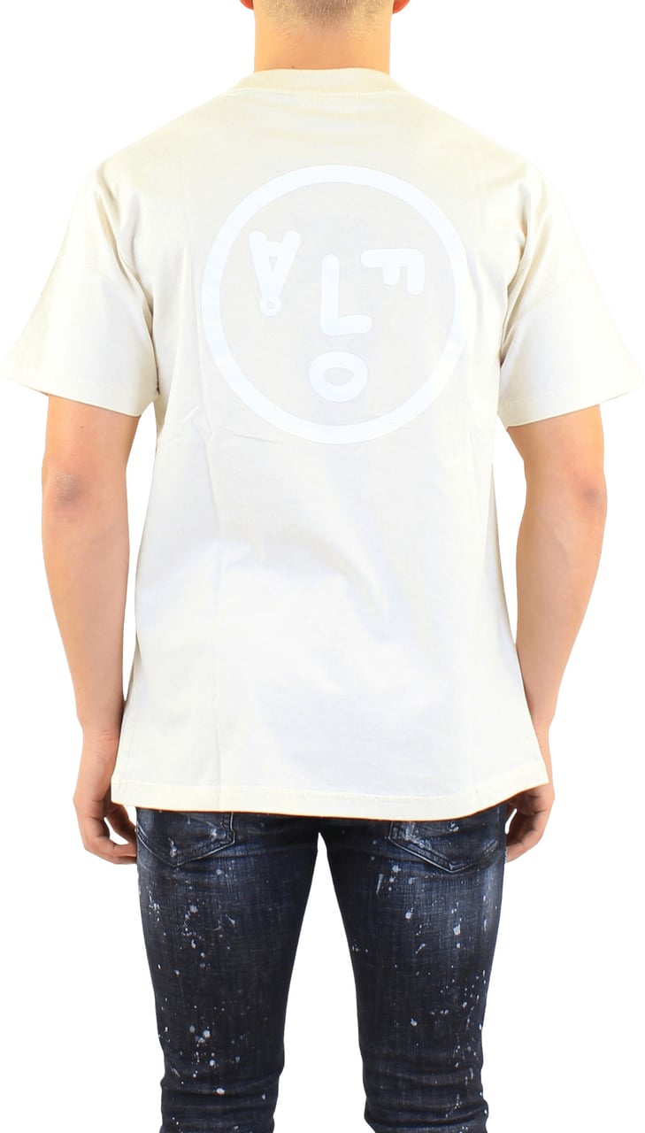 ØLÅF Heren Olaf Face Tee Wit
