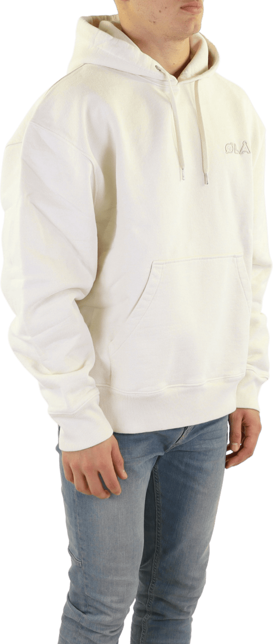 ØLÅF Heren Olaf Heavyweight Studio Hoodie Wit
