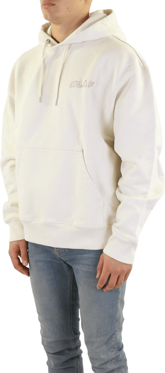 ØLÅF Heren Olaf Heavyweight Studio Hoodie Wit