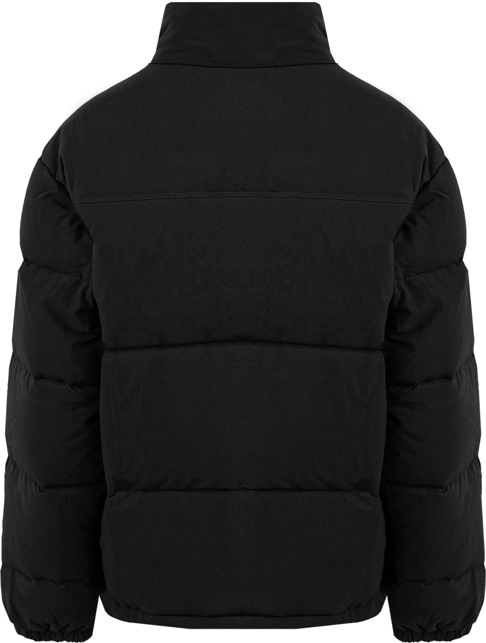 ØLÅF Heren Puffer Jacket Zwart Zwart