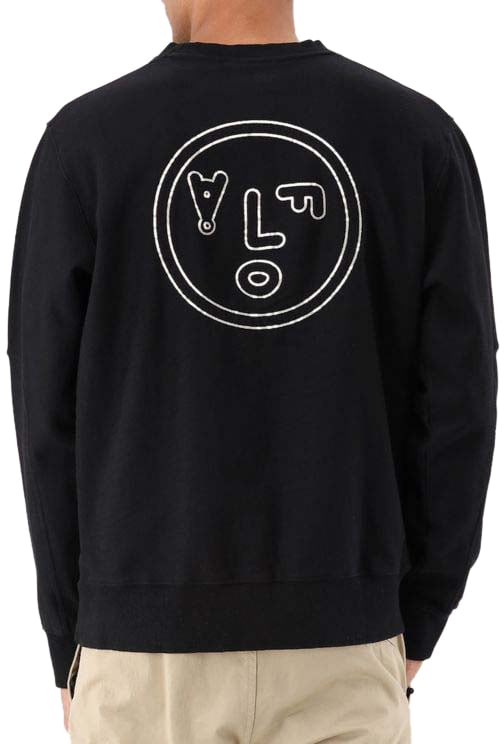 ØLÅF Olaf Sweater Zwart Face Crewneck Zwart