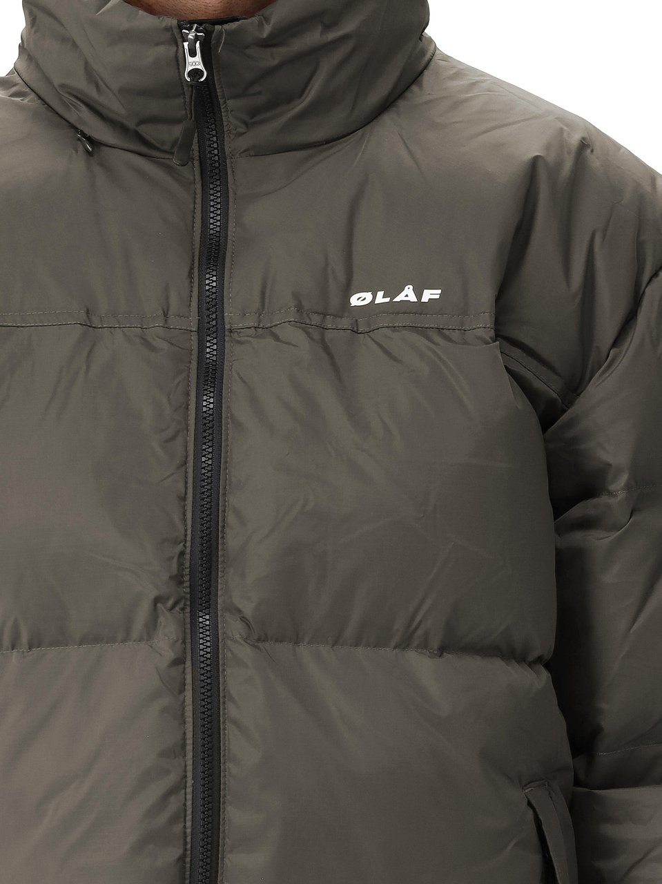 ØLÅF Ølaf Jas Groen Puffer Jacket Groen