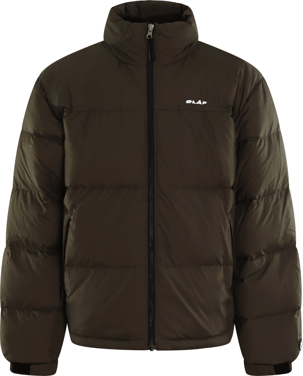 ØLÅF Heren Puffer Jacket Groen Groen