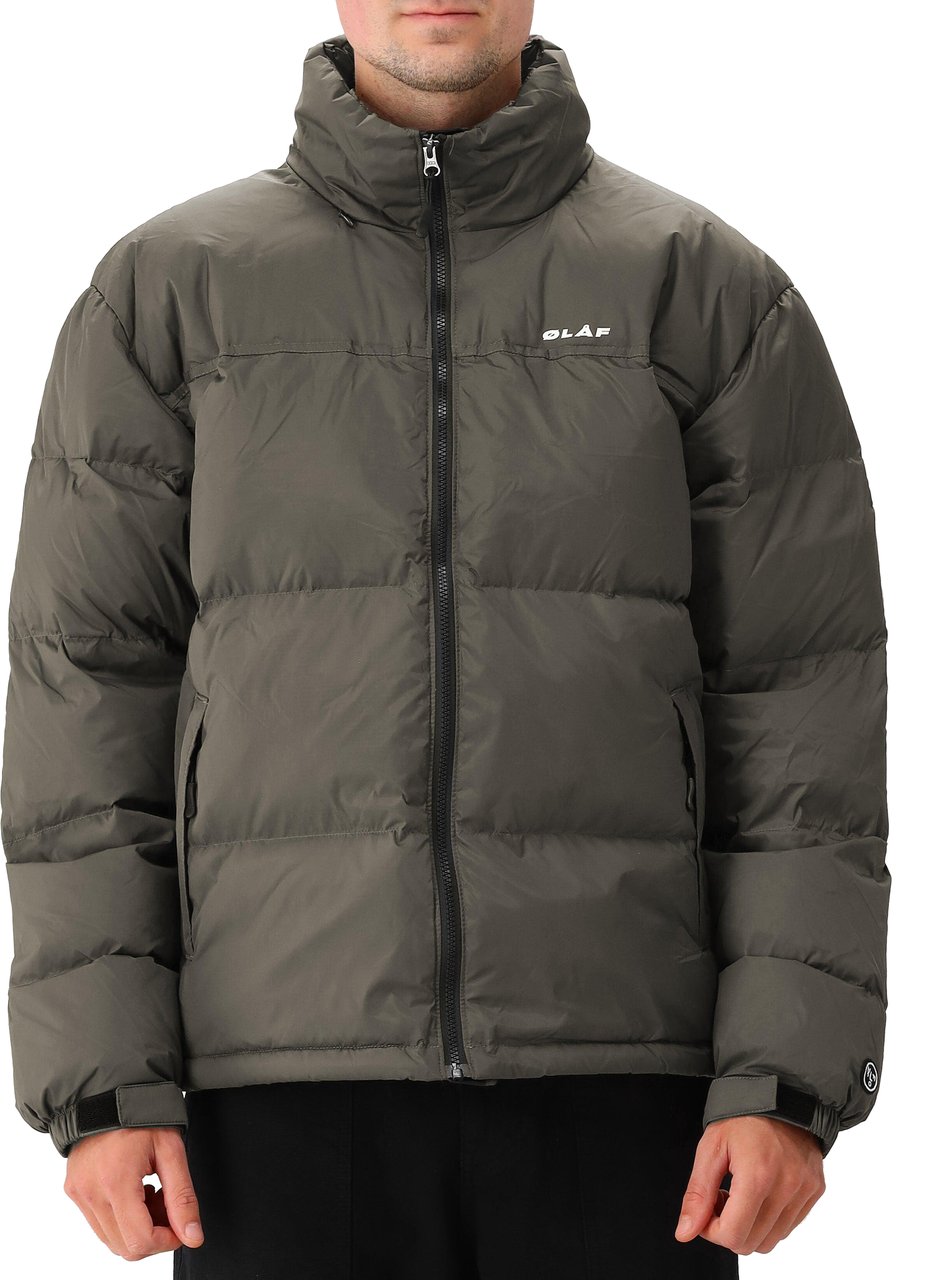 ØLÅF Ølaf Jas Groen Puffer Jacket Groen
