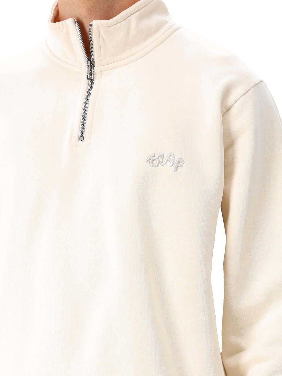 ØLÅF Ølaf Sweater Beige Signature Logo Beige