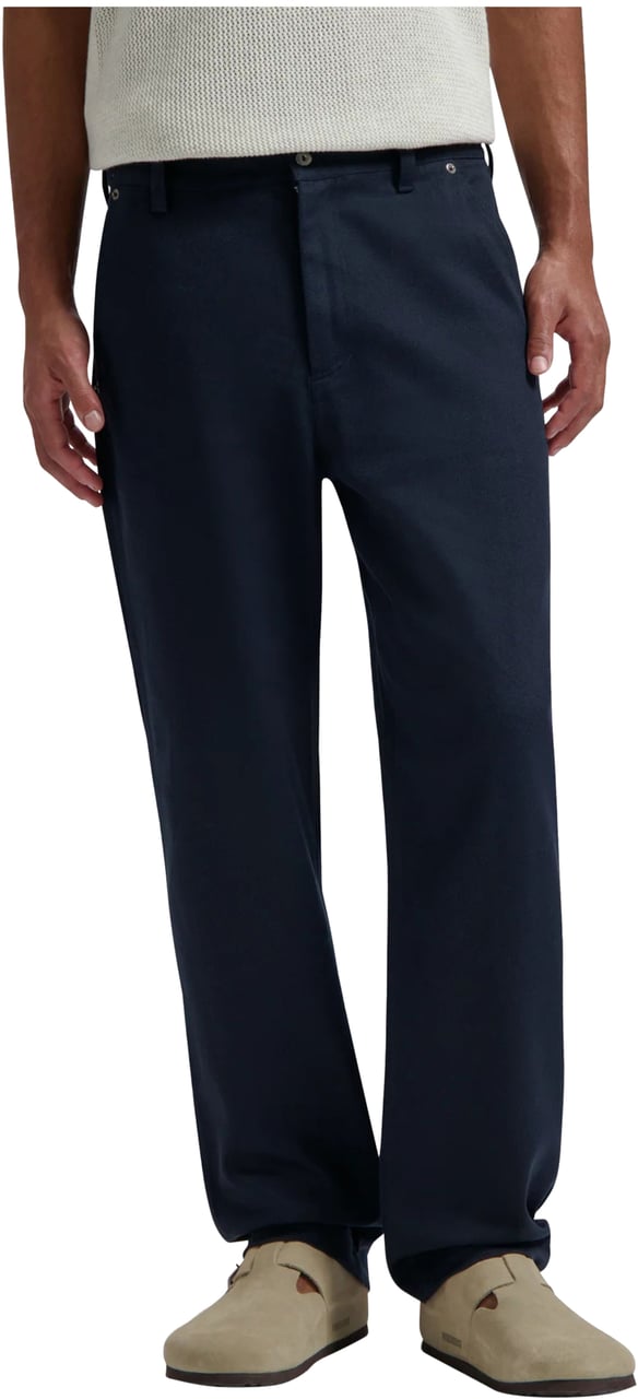 ØLÅF ØlÅf Workwear Pants Jeans Donkerblauw M200402 Blauw