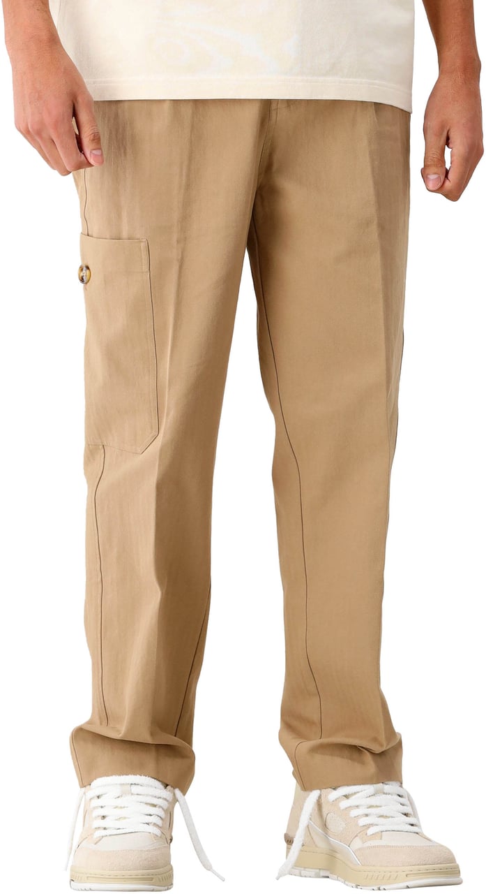 ØLÅF Ølaf Broek Bruin Utility Workwear Trouser Bruin