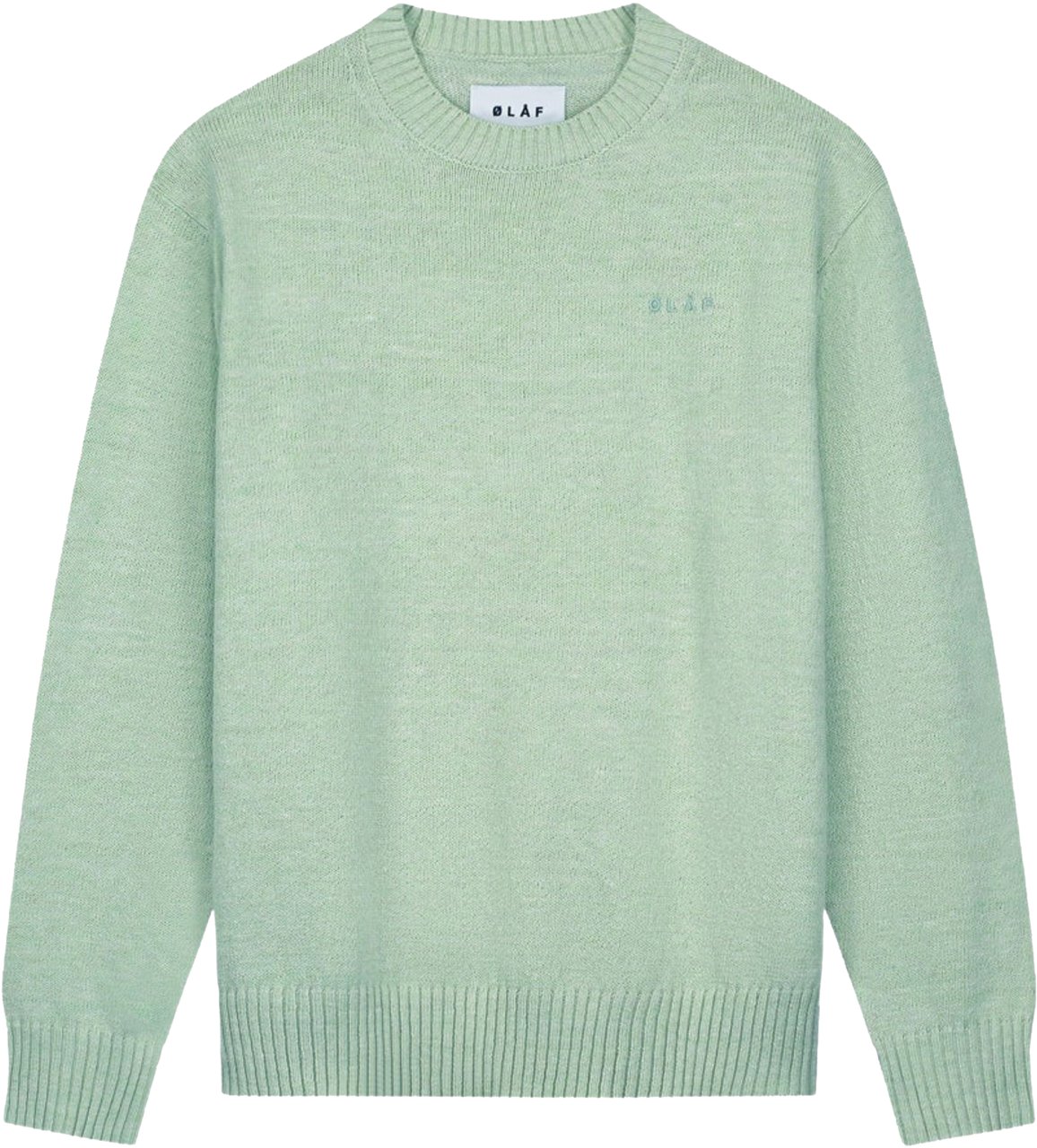 ØLÅF ØlÅf Essential Knit Truien Lichtgroen M200701 Groen