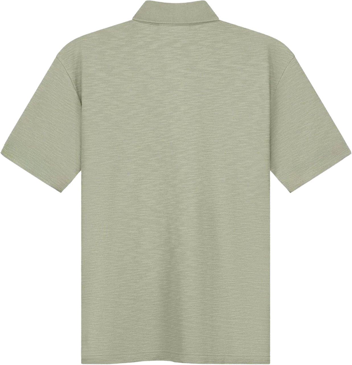 ØLÅF ØlÅf Slub Polo Polos Lichtgroen M210107 Groen