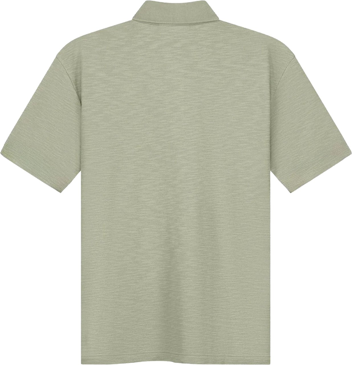 ØLÅF ØlÅf Slub Polo Polos Lichtgroen M210107 Groen
