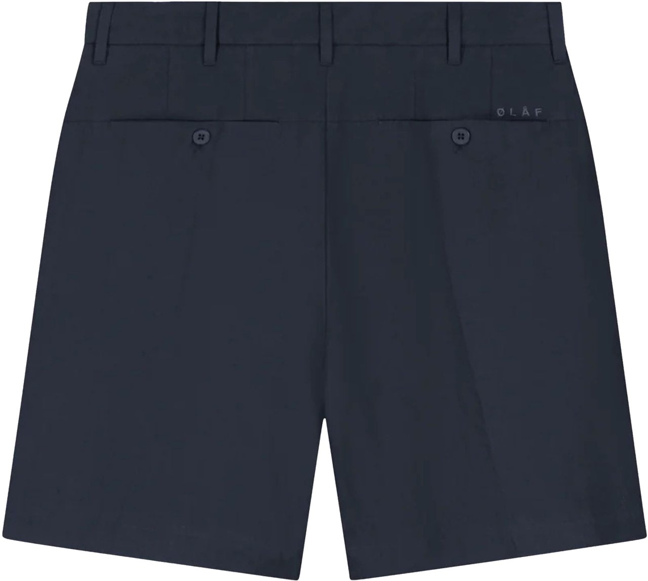 ØLÅF ØlÅf Cotton Linen Shorts Shorts Donkerblauw M210402 Blauw