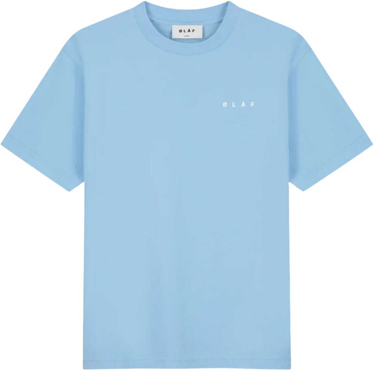 ØLÅF Olaf . T-shirts Lichtblauw M220101 Blauw