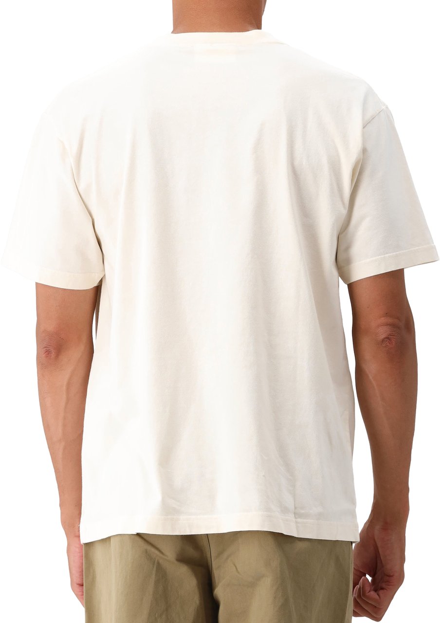 ØLÅF Ølaf T-shirt Beige Stitched Varsity Beige