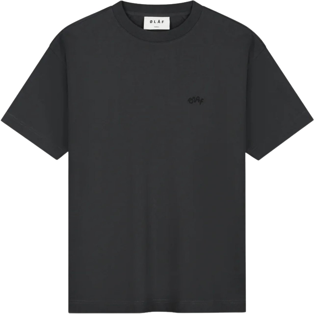 ØLÅF Olaf . T-shirts Donkergrijs M220109 Grijs