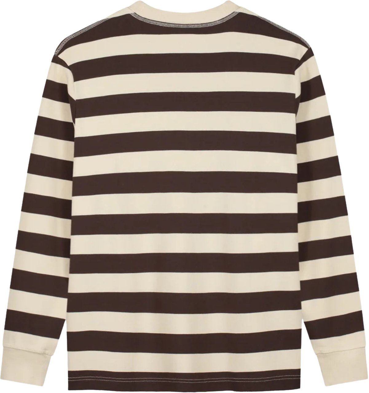 ØLÅF Olaf Striped Rib Crewneck Sweaters Bruin M220204 Bruin