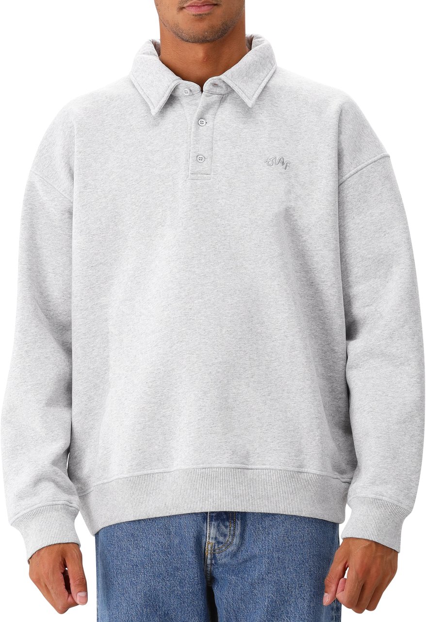 ØLÅF Ølaf Sweater Groen Signature Oversized Polo Groen