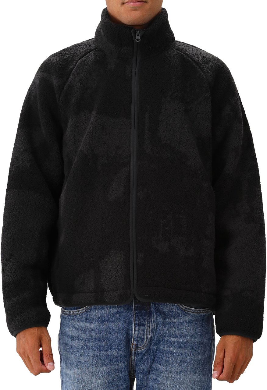ØLÅF Ølaf Jas Zwart Fleece Jacket Zwart