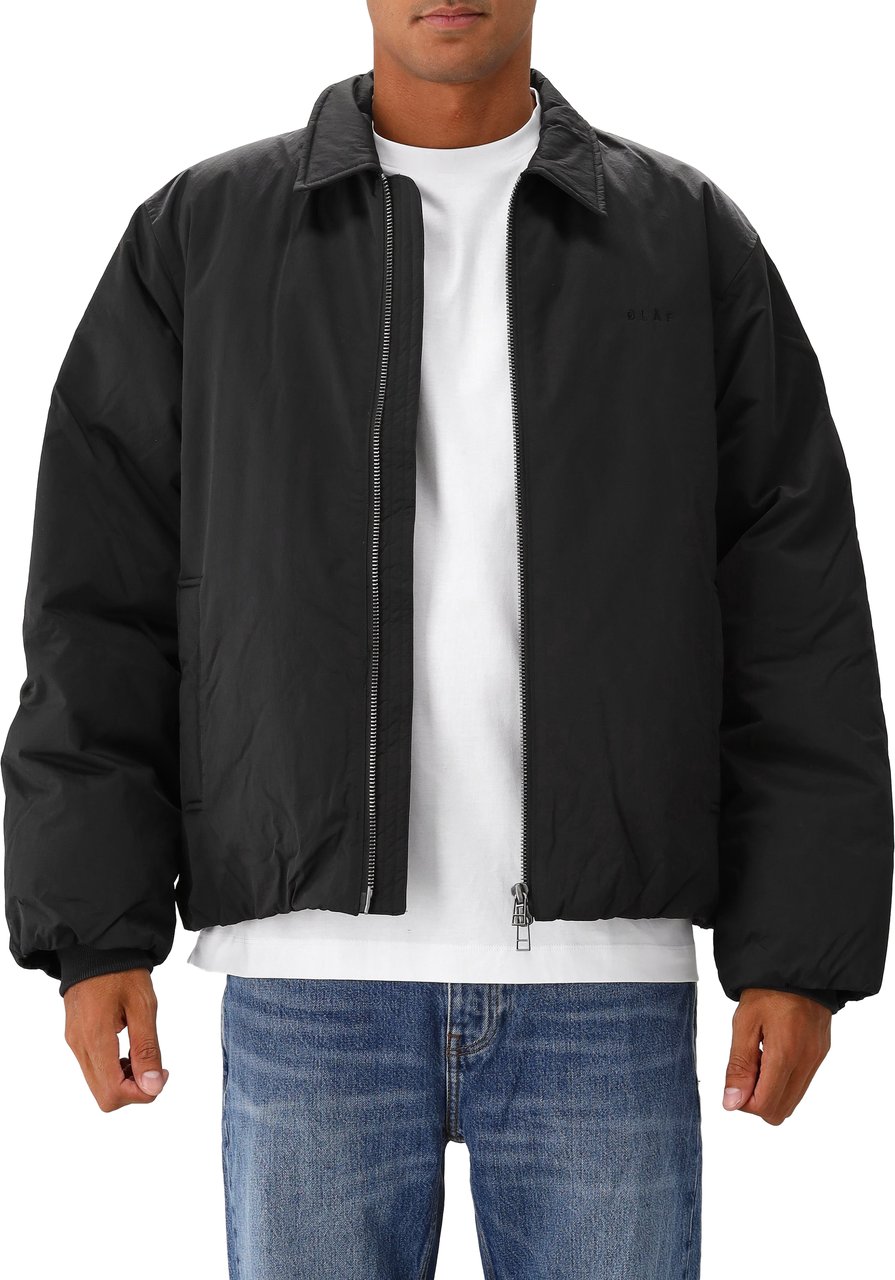 ØLÅF Ølaf Jas Zwart Medium Padded Zwart