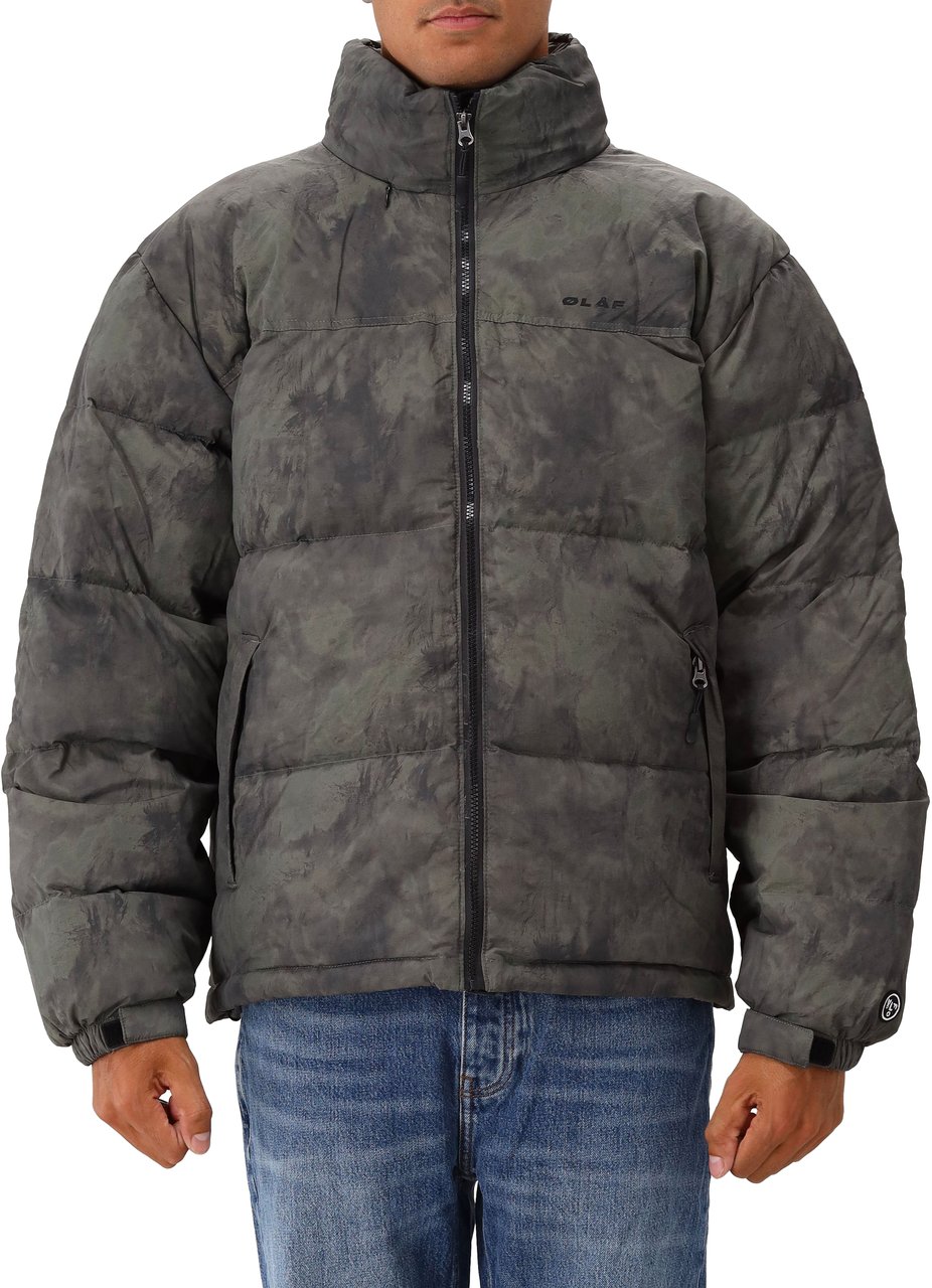 ØLÅF Ølaf Jas Groen Puffer 2-TONE Groen