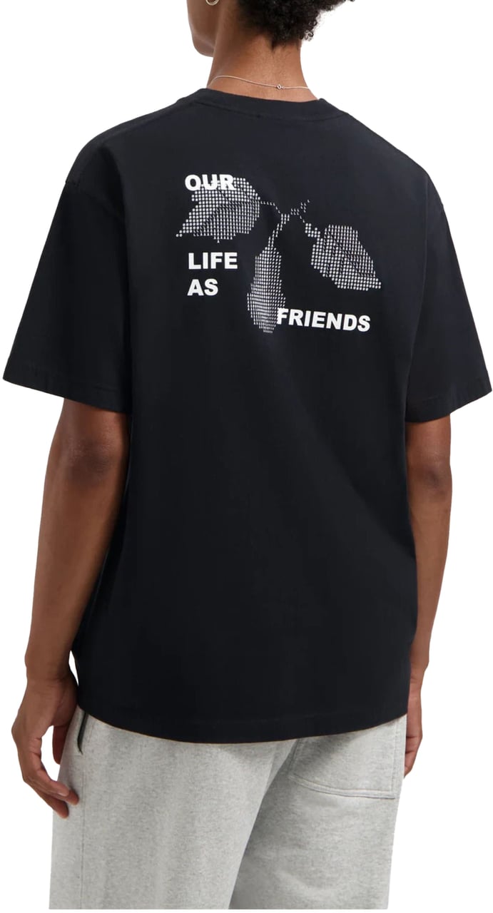 ØLÅF Olaf Crafted Pear Tee T-shirts Zwart M230103 Zwart