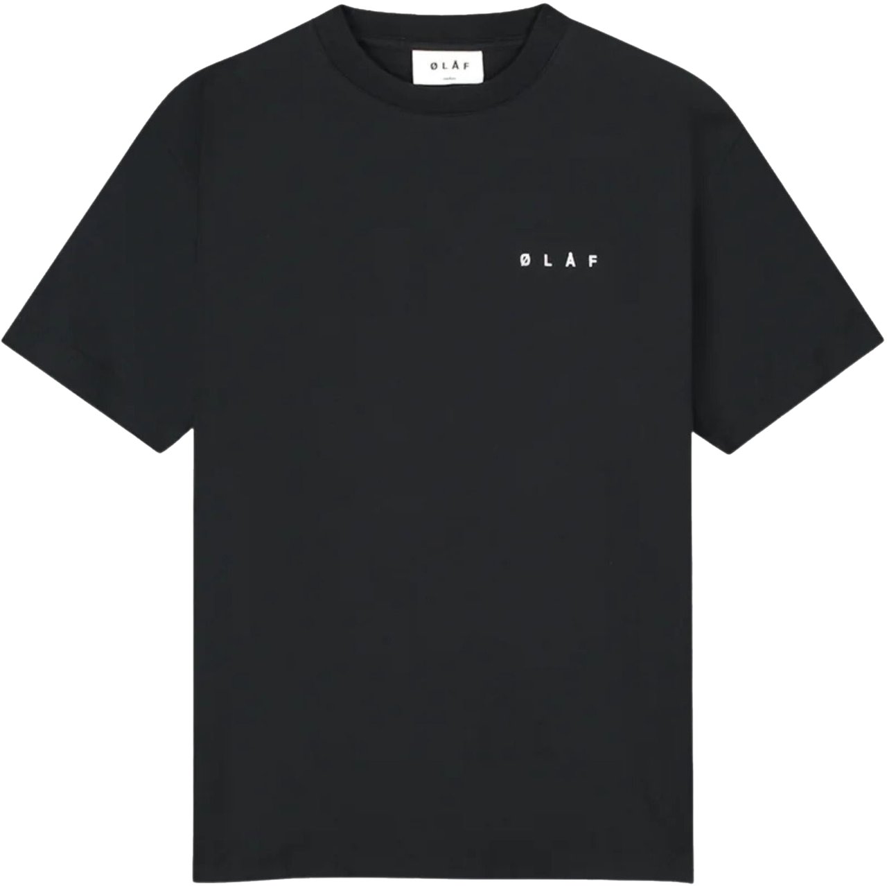 ØLÅF Olaf Crafted Pear Tee T-shirts Zwart M230103 Zwart