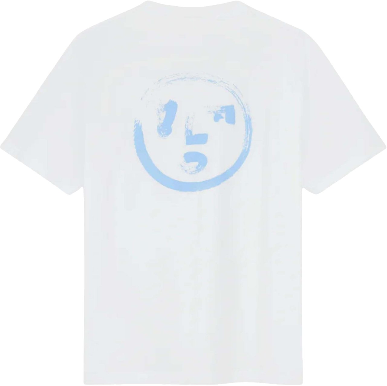 ØLÅF Olaf Brushstroke Face Tee T-shirts Wit M240101 Wit