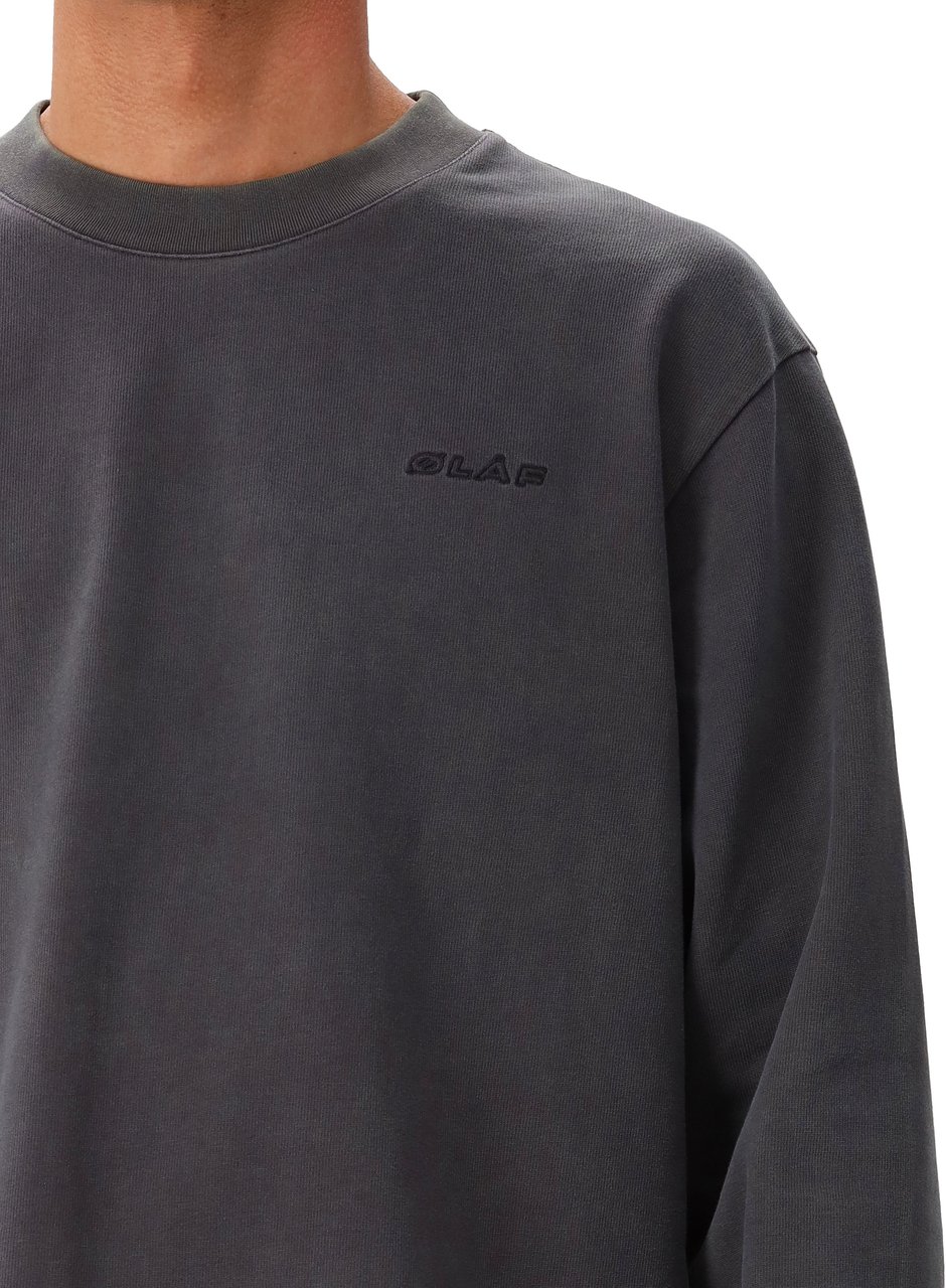 ØLÅF Ølaf Longsleeve Grijs Washed Studio Grijs