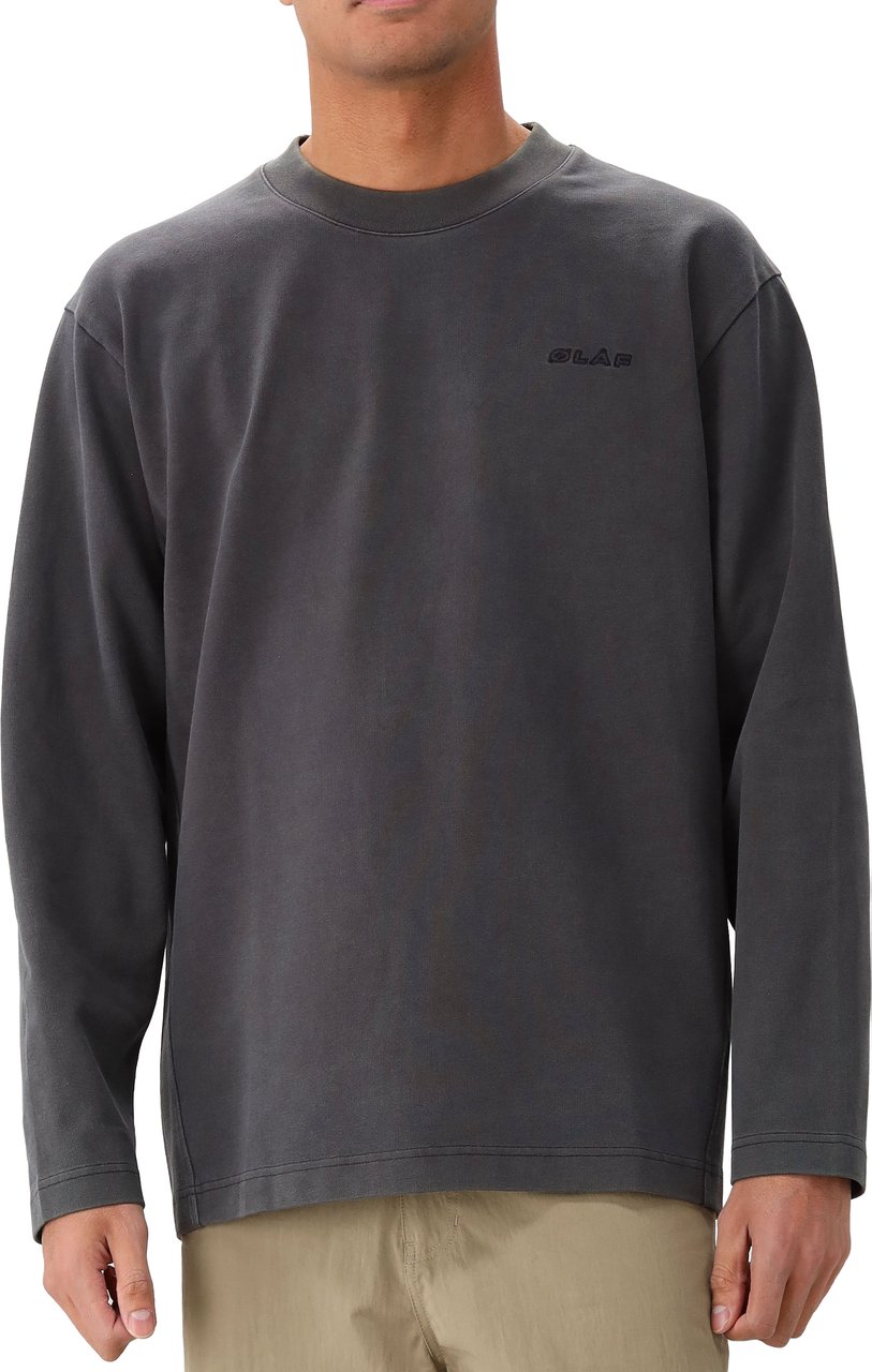 ØLÅF Ølaf Longsleeve Grijs Washed Studio Grijs