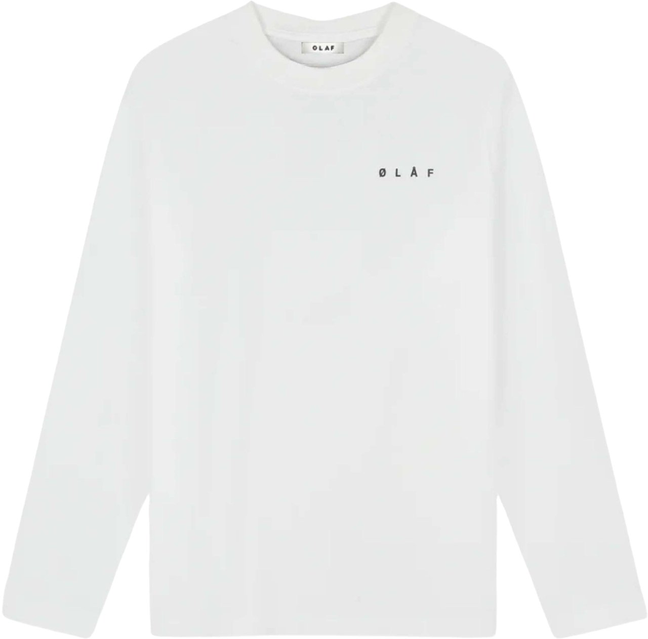 ØLÅF Olaf Tape Palette Ls Tee Longsleeves Wit M240108 Wit