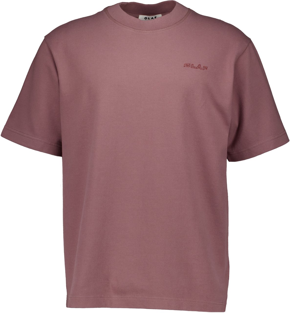 ØLÅF Olaf Studio Tee T-shirts Oud Rose M240110 Roze