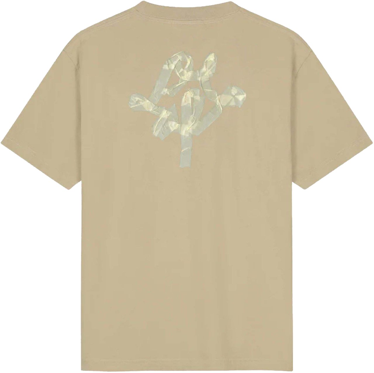 ØLÅF Olaf Taped Monogram Ss Tee T-shirts Khaki M240113 Groen