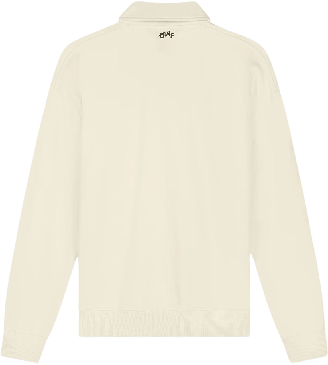 ØLÅF Olaf Script Friends Oversized Polo Polos Off White M240206 Wit