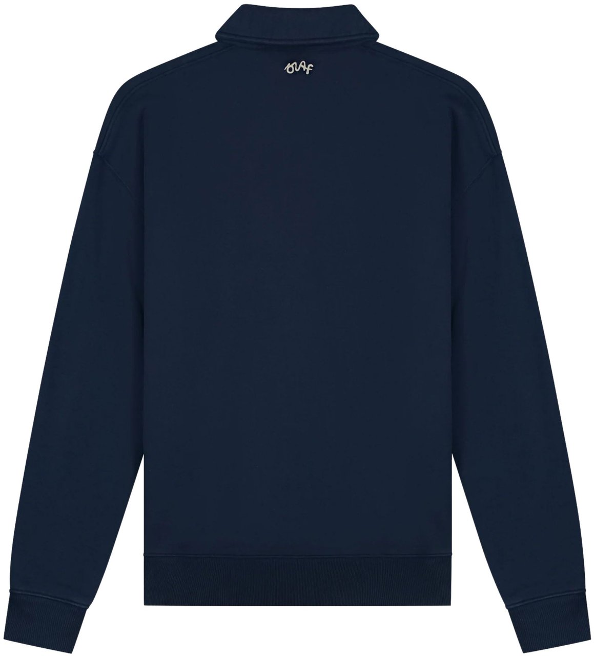 ØLÅF Olaf Script Friends Oversized Polo Polos Donkerblauw M240206 Blauw