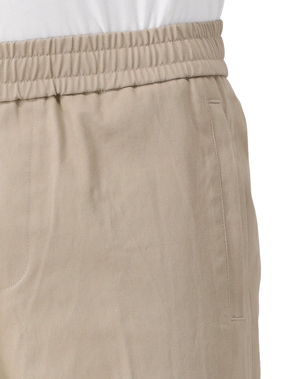 ØLÅF Ølaf Pantalon Beige Slim Elasticated Beige