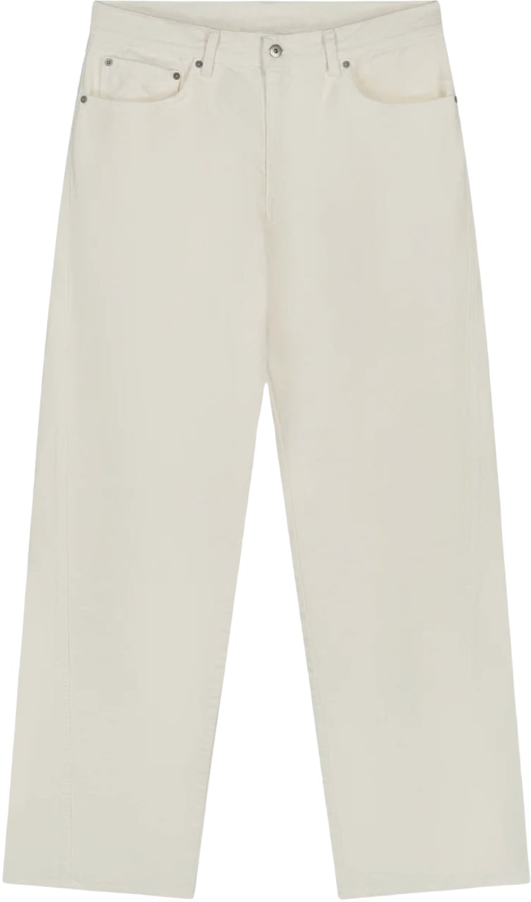 ØLÅF Olaf Relaxed Canvas Pant Pantalons Off White M240402 Wit