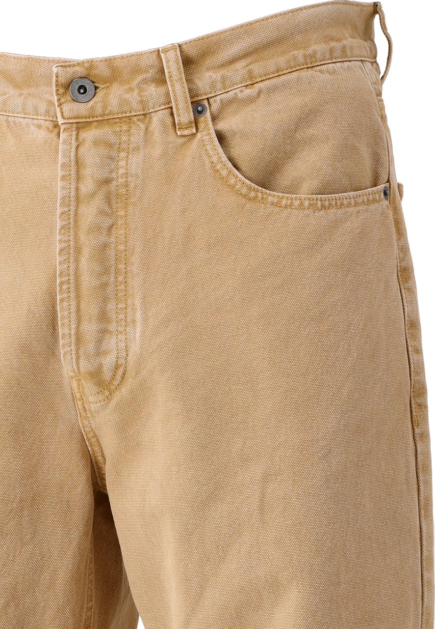 ØLÅF Ølaf Jeans Beige Regular Washed Canvas Beige