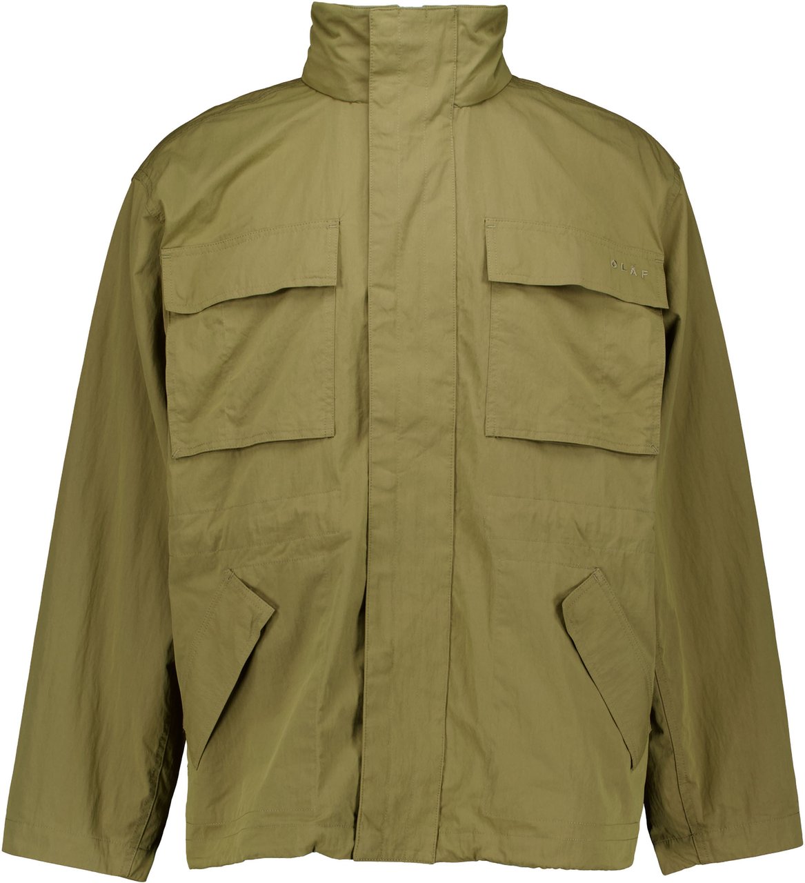ØLÅF Olaf Field Jacket Jackets Khaki M240506 Groen