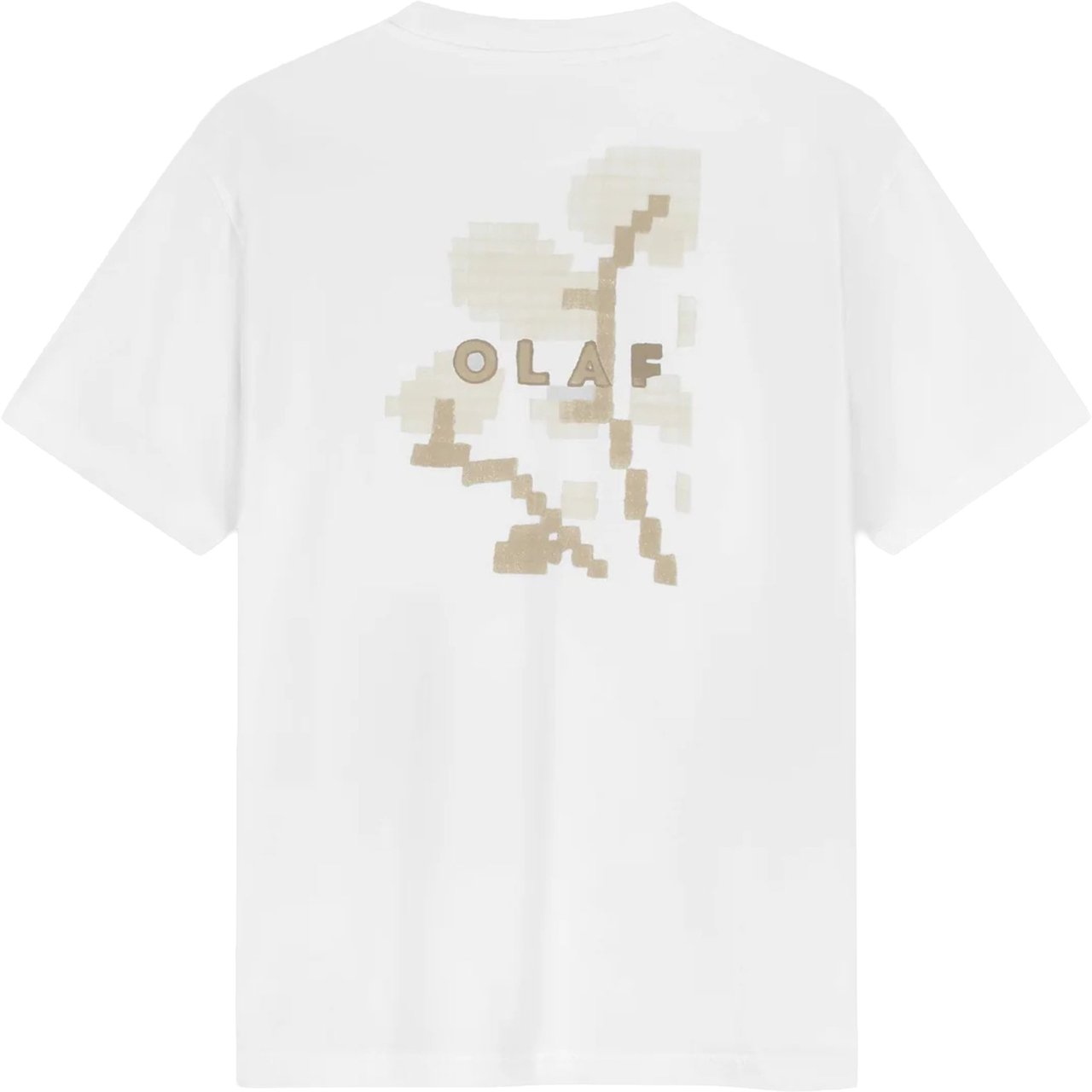 ØLÅF Olaf Felted Watercrest Tees T-shirts Wit M250101 Wit