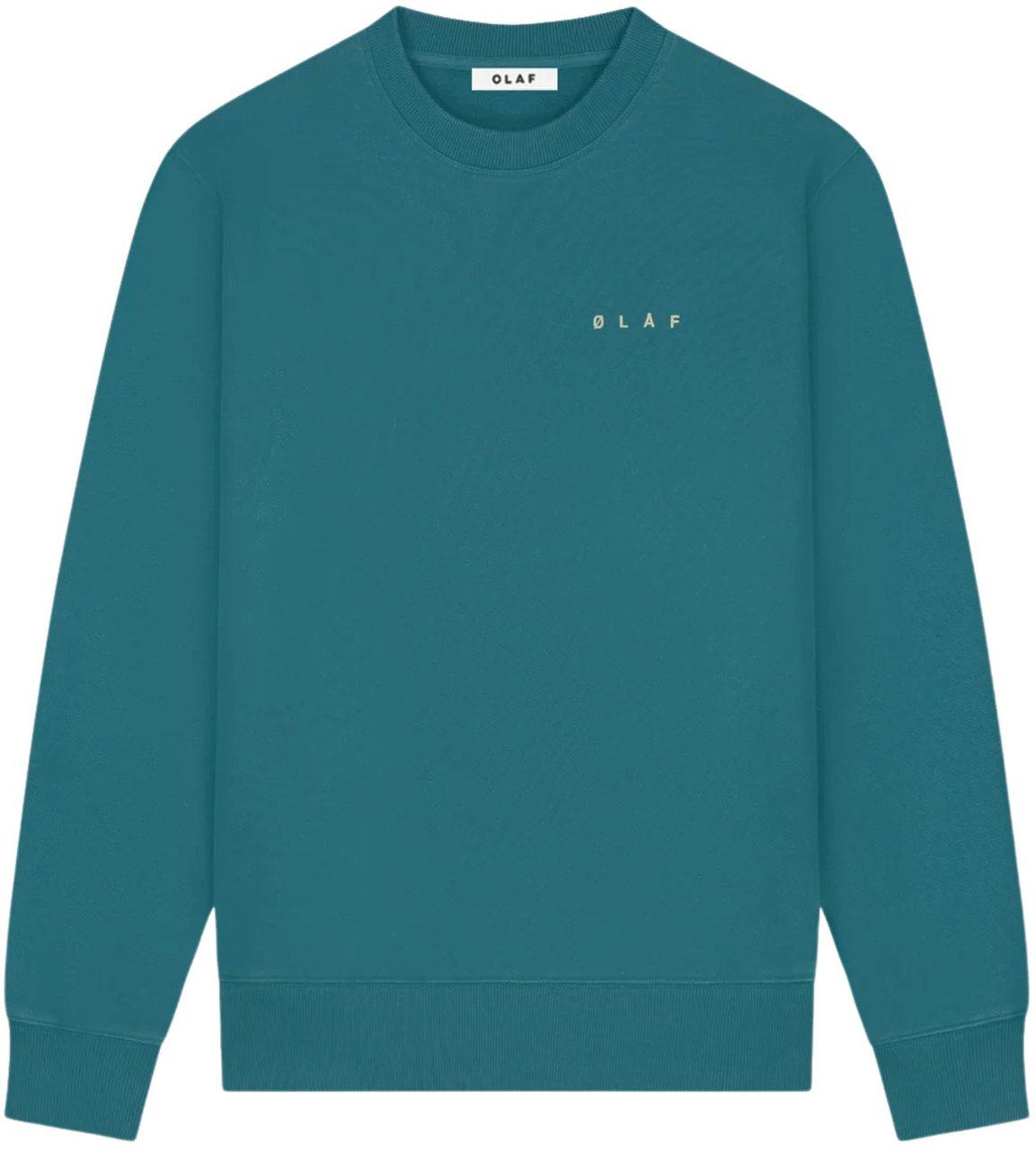 ØLÅF Olaf Dotted Face Crewneck Sweaters Groen M250200 Groen