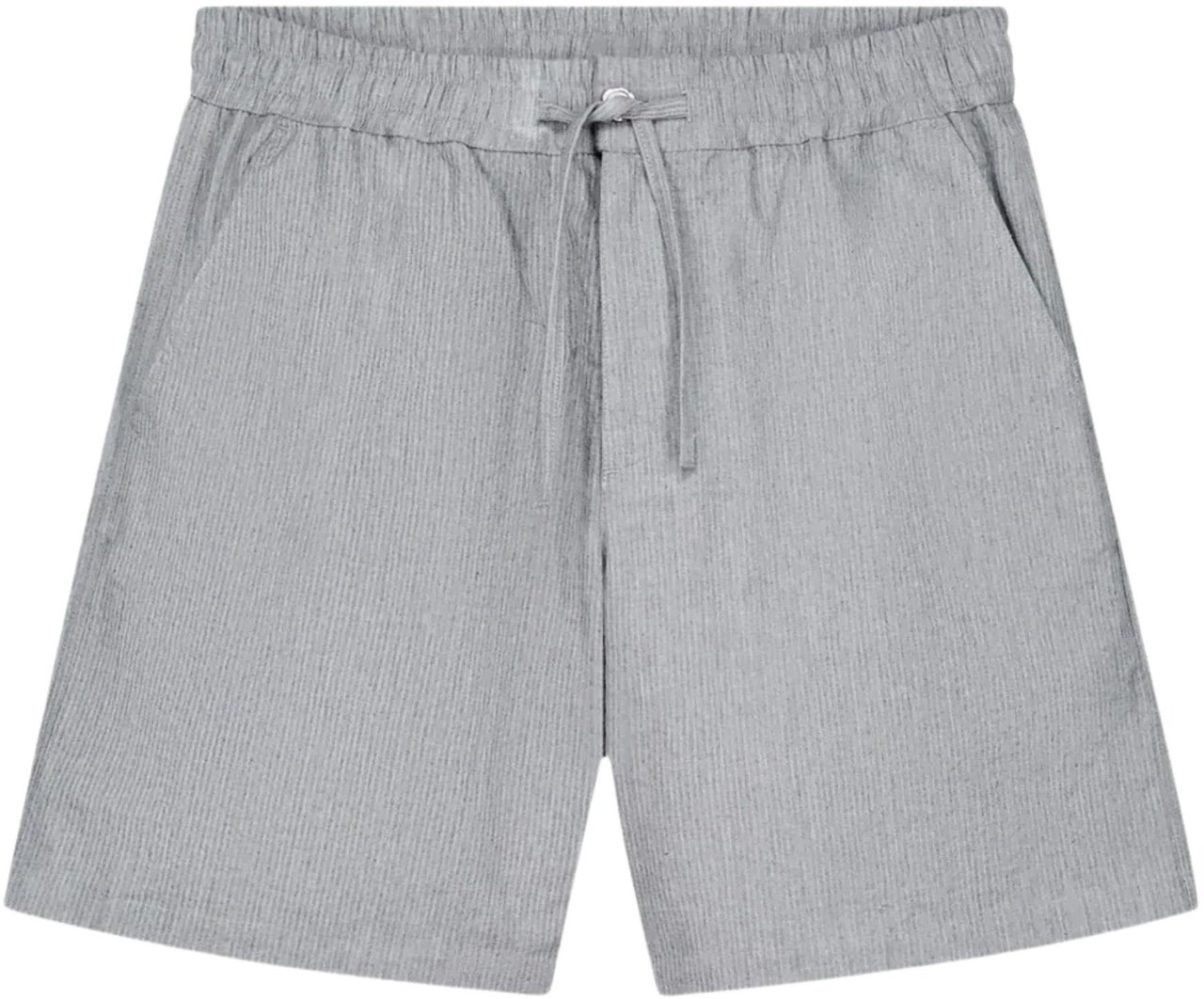 ØLÅF Olaf Seersucker Shorts Shorts Grijs M250403 Grijs