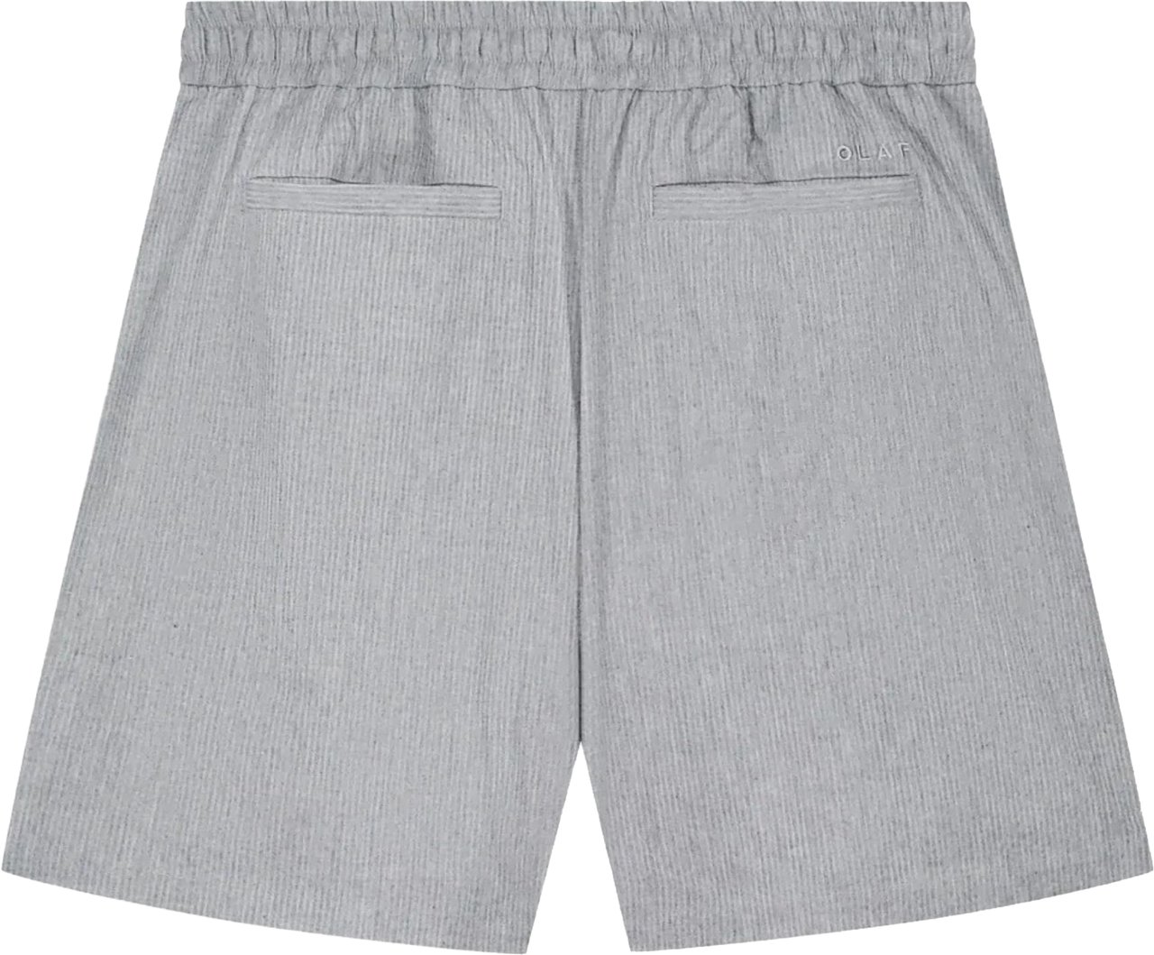 ØLÅF Olaf Seersucker Shorts Shorts Grijs M250403 Grijs