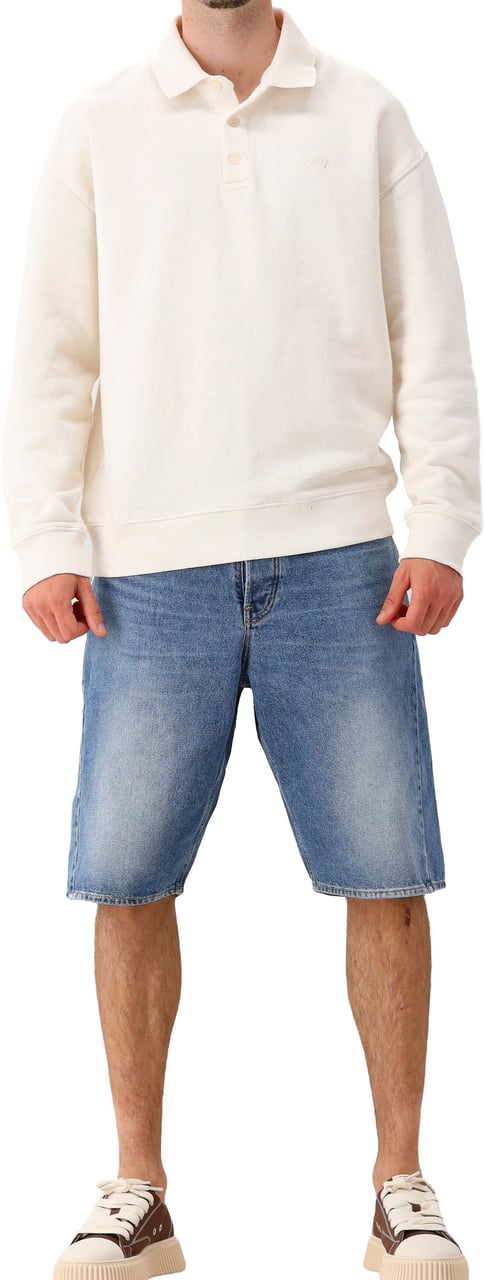 ØLÅF Olaf Korte Broek Blauw Denim Blauw