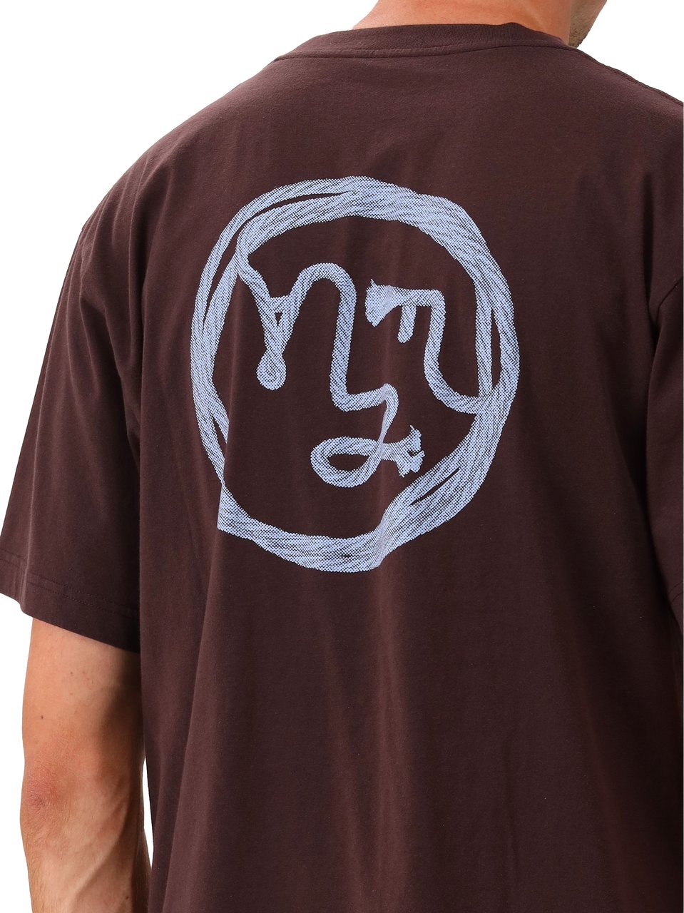 ØLÅF Olaf T-shirt Bruin Lasso Face Bruin