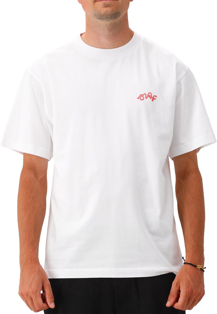 ØLÅF Olaf T-shirt Wit Lasso Signature Wit