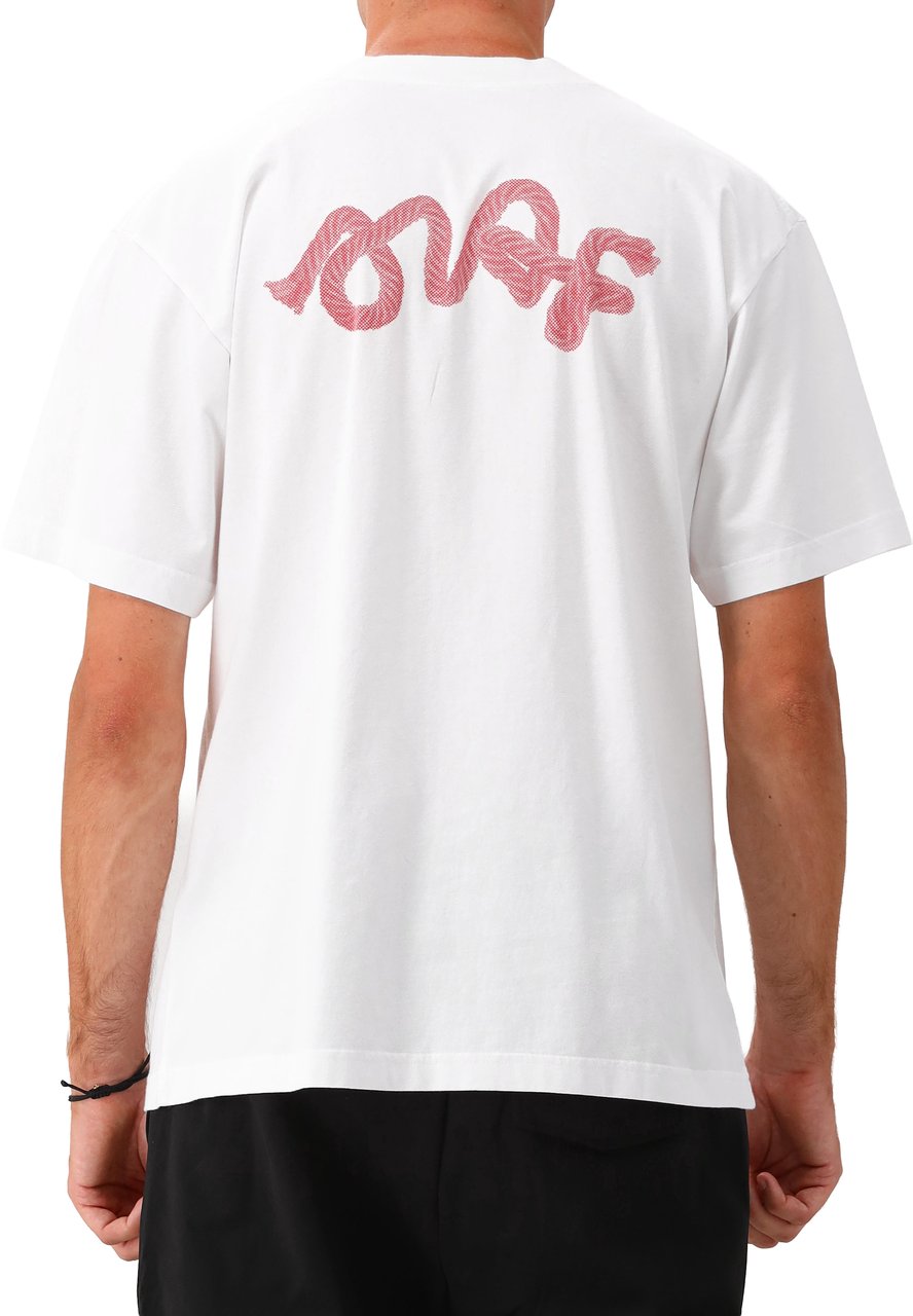 ØLÅF Olaf T-shirt Wit Lasso Signature Wit