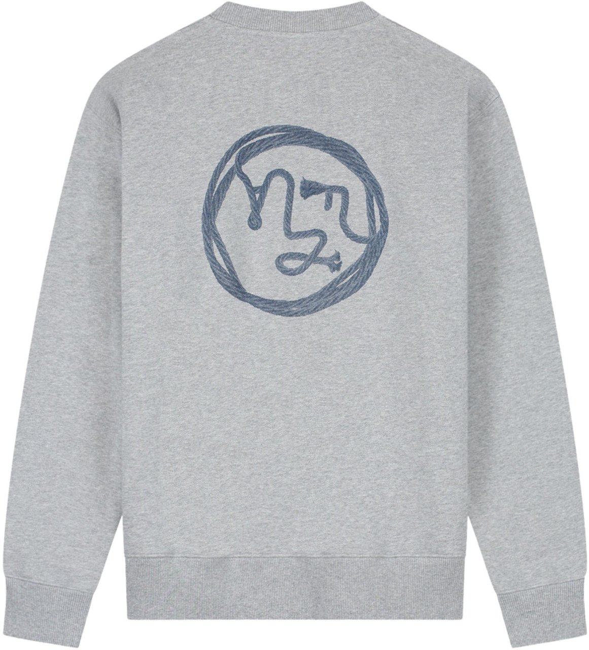 ØLÅF Olaf Lasso Face Sweaters Grijs M260200 Grijs