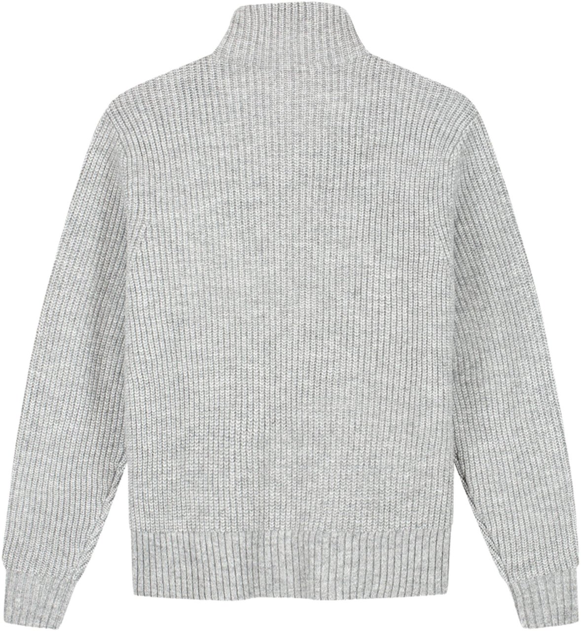ØLÅF Olaf Signature Zip Knitted Sweaters Grijs M260706 Grijs
