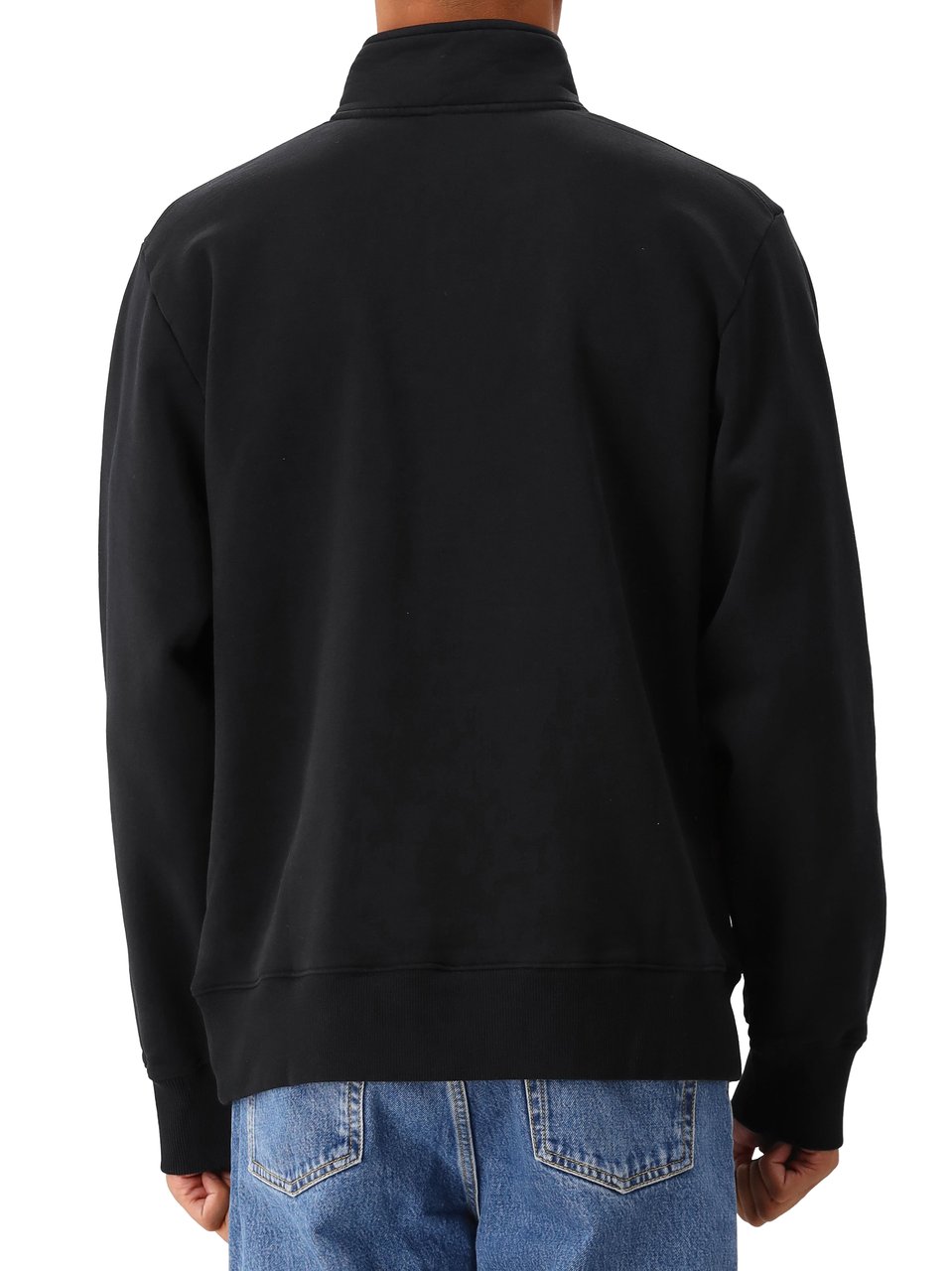 ØLÅF Ølaf Sweater Beige Signature Zip Mock Beige